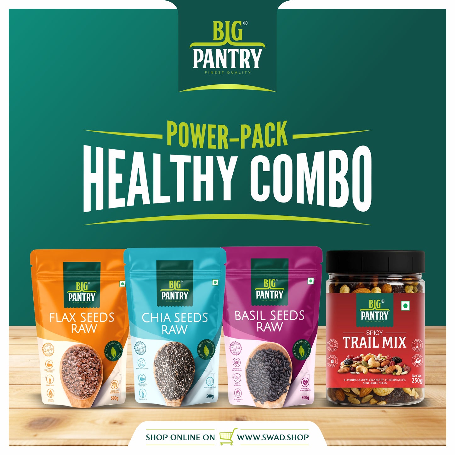 BIG PANTRY Nuts & Seeds Combo