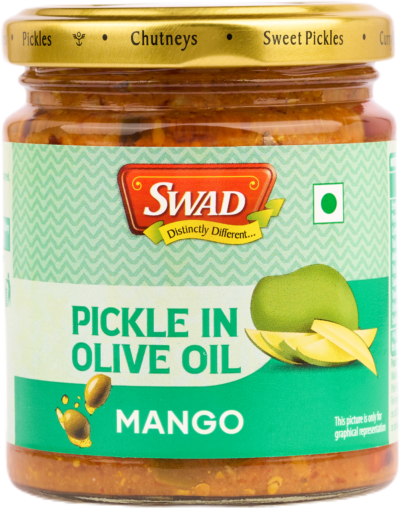 SWAD Mango Pickle in Olive Oil 200g