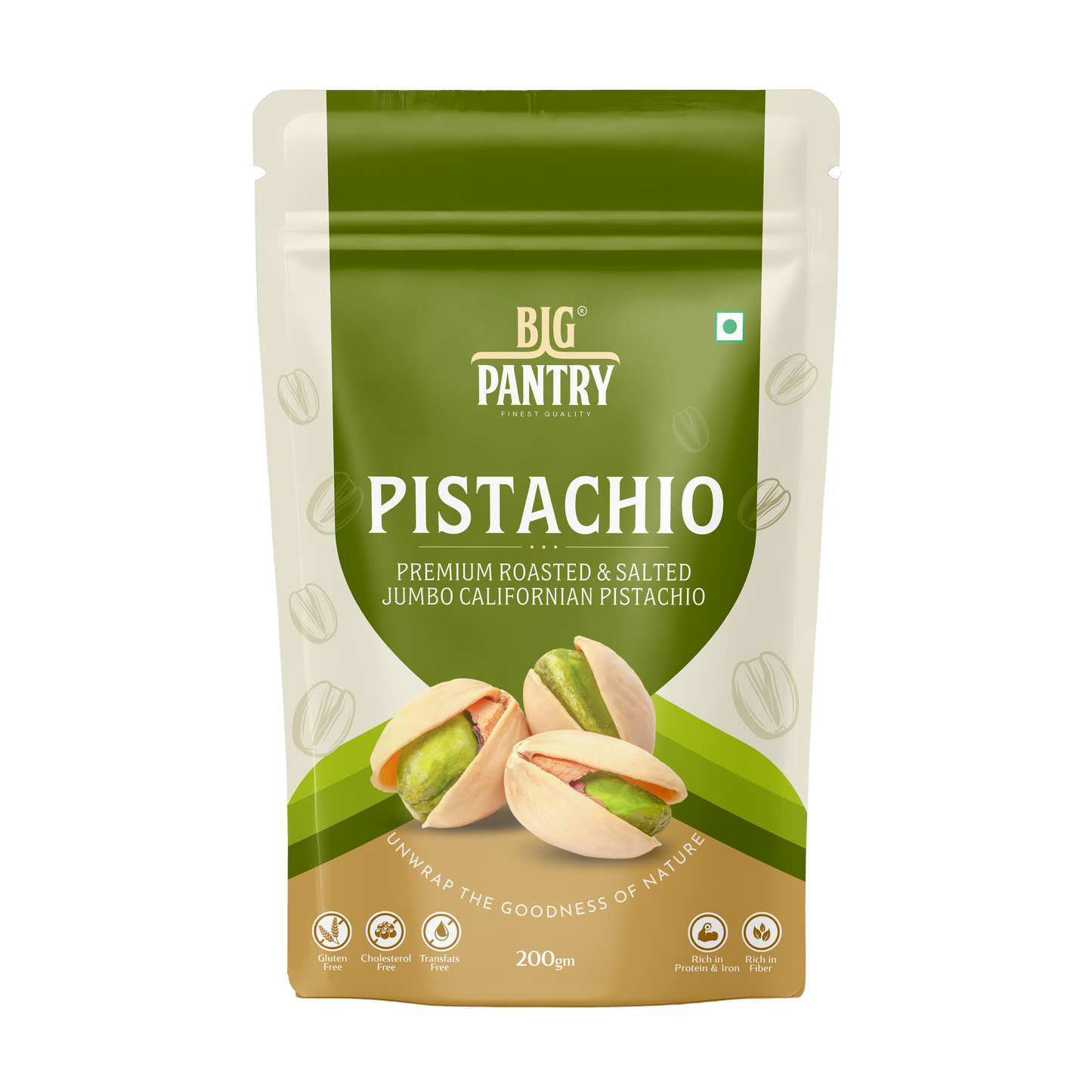 BIG PANTRY Pistachio 200g