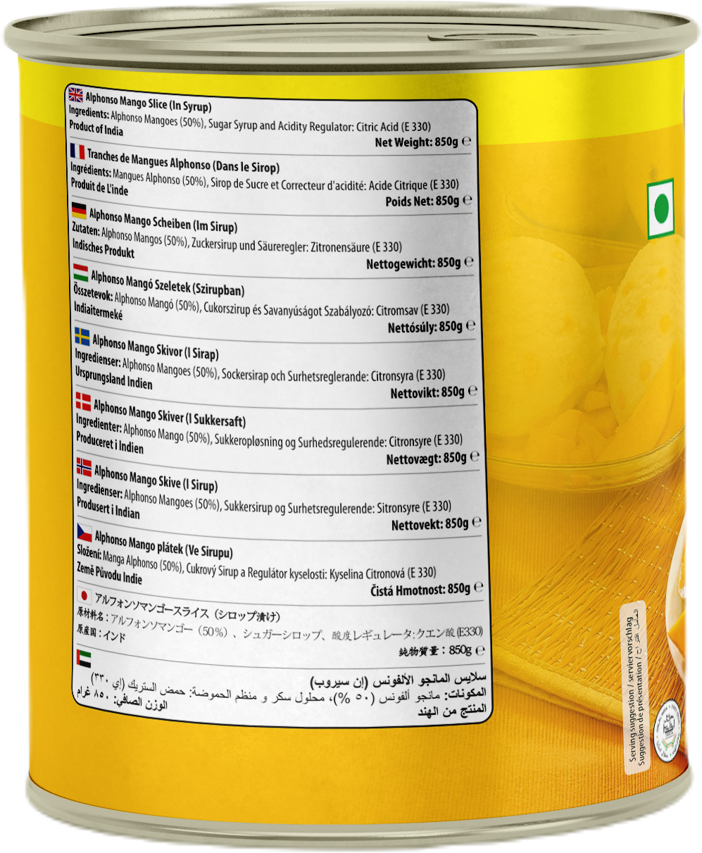 SWAD Alphonso Slice-850g