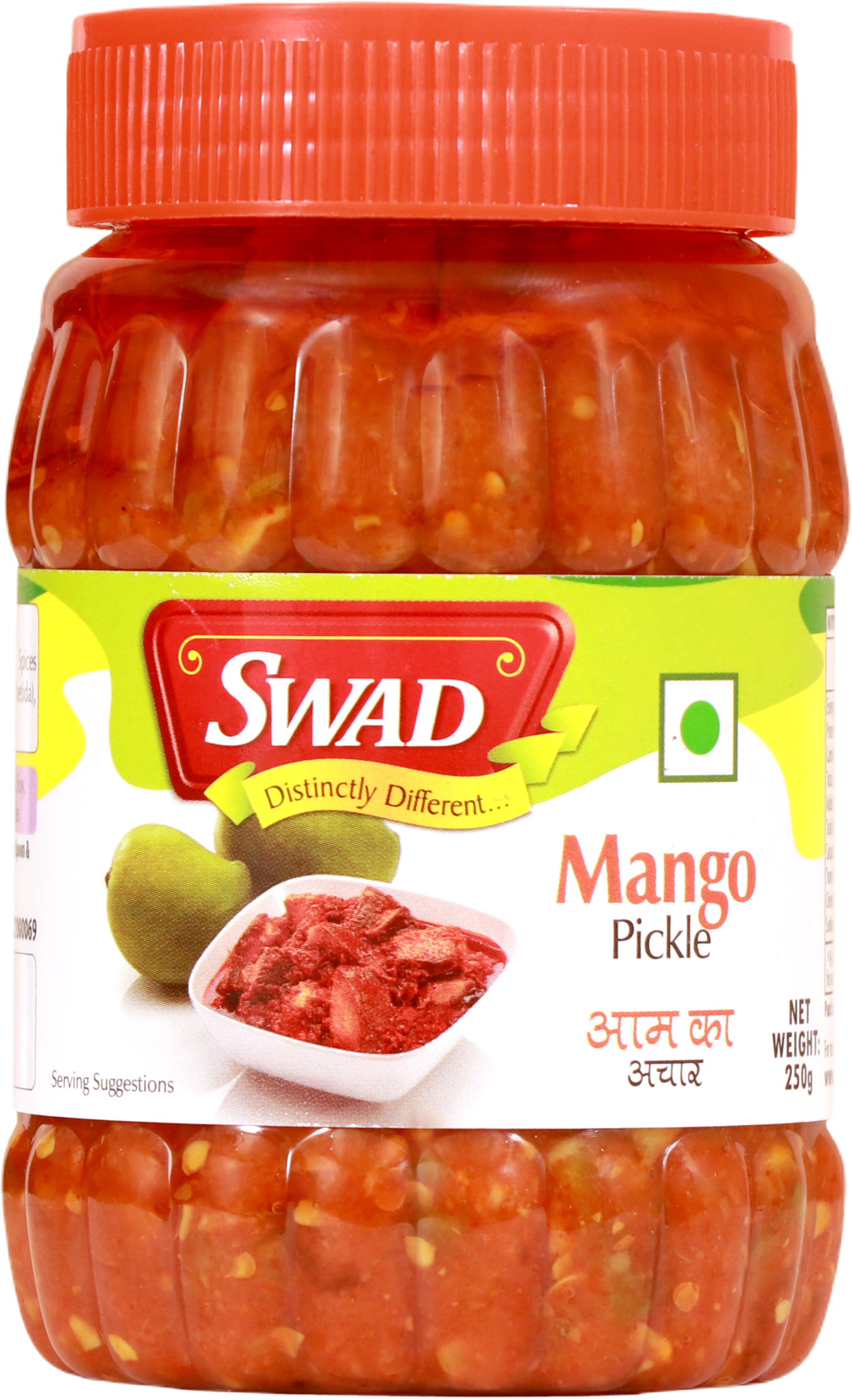 SWAD Combo Pack of Mango Pickle 250g|Mixed Pickle 250g|Gorkeri 280g|Sweetlime 280g
