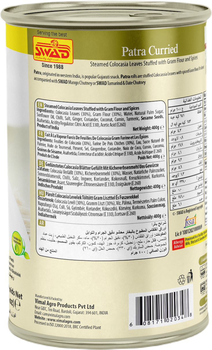 SWAD Patra Curried 400g