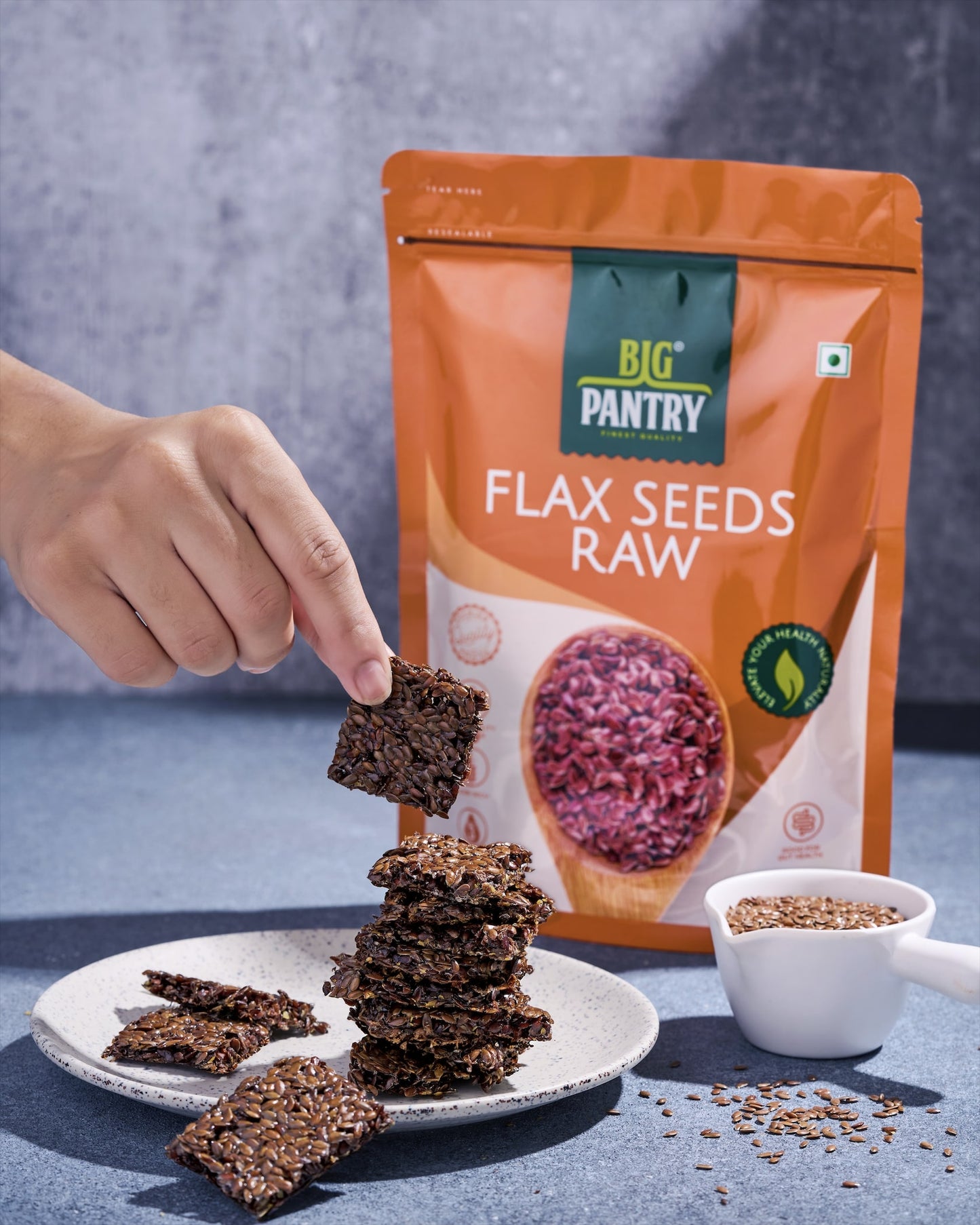 BIG PANTRY Flax Seeds 500g
