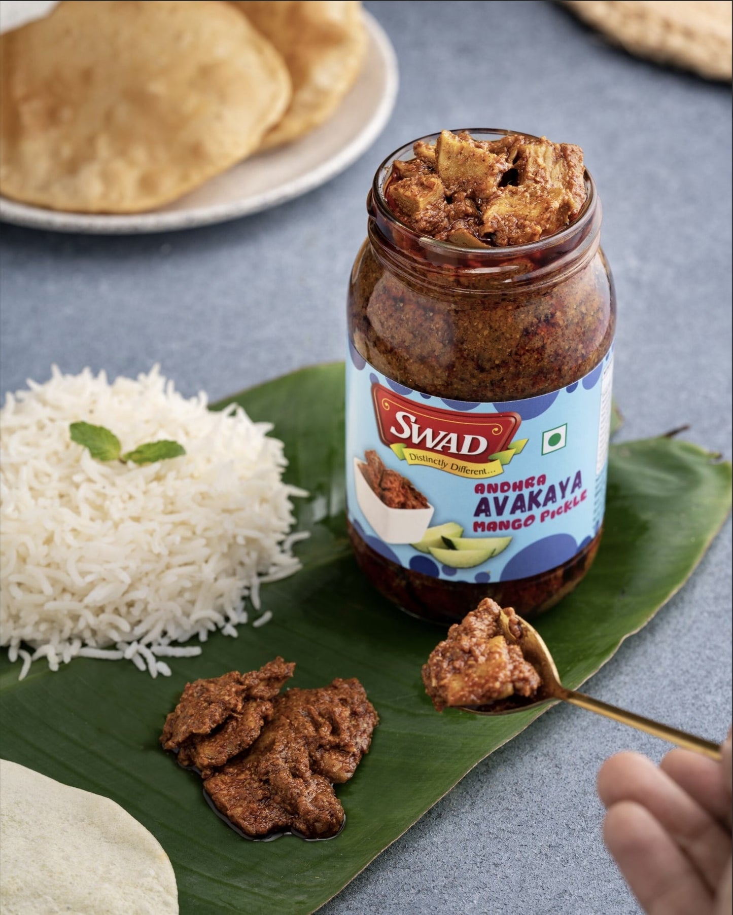 SWAD Andhra Avakaya Mango Pickle 400g