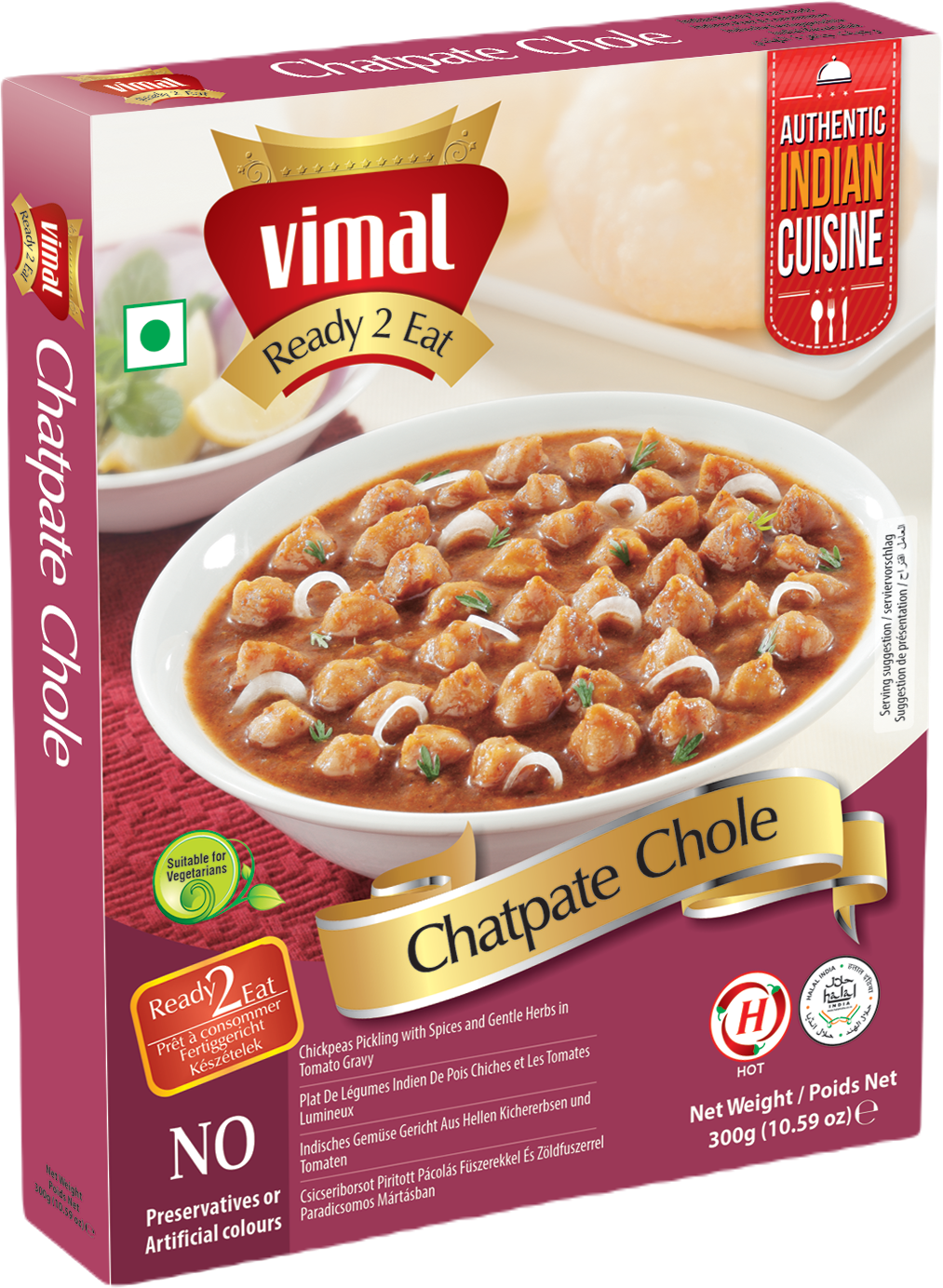 Vimal Chatpate Chole 300g
