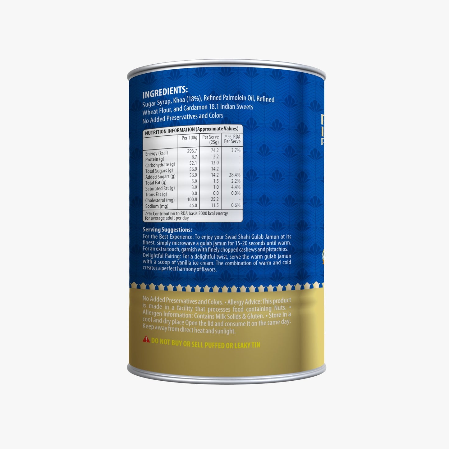 SWAD Shahi Gulab Jamun 500g