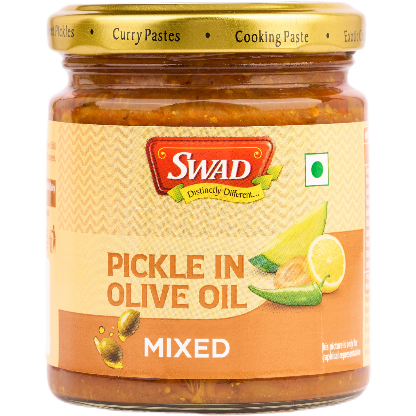 SWAD Mixed Pickle in Olive Oil 200g