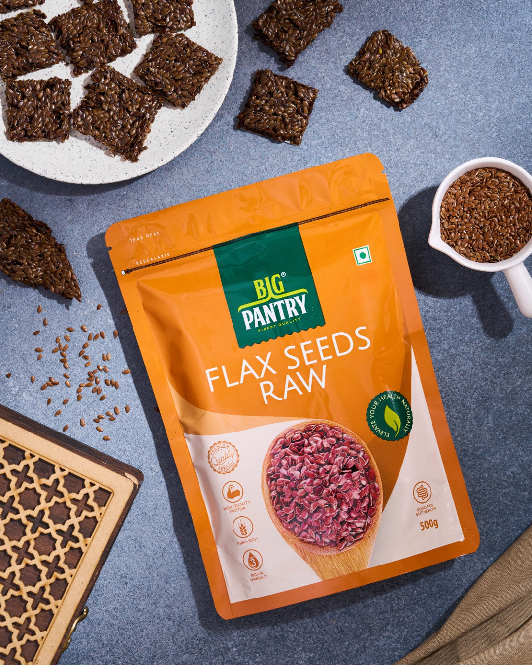 BIG PANTRY Flax Seeds 500g