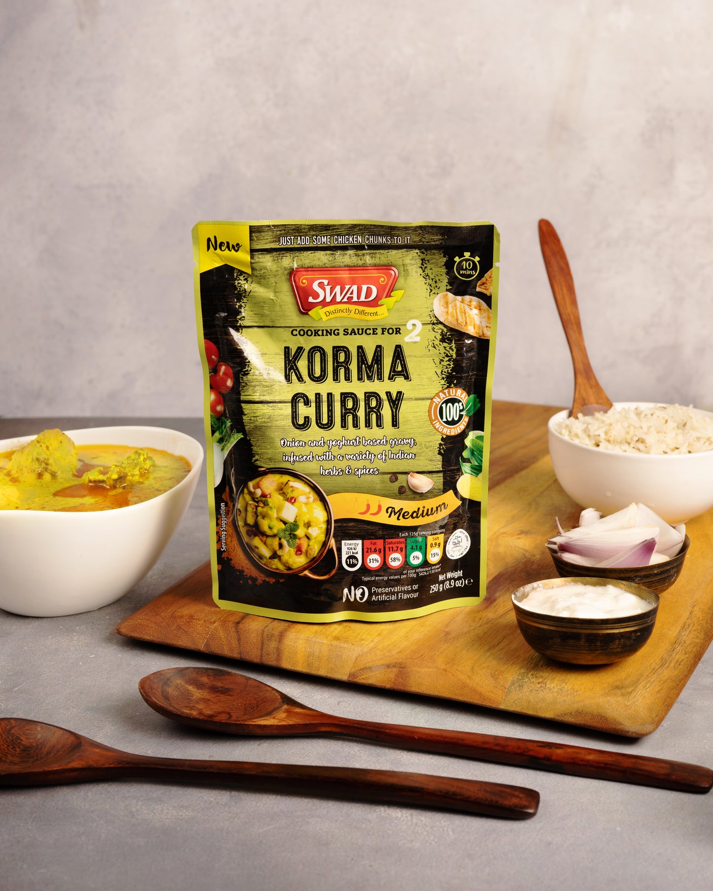 SWAD Korma Curry Sauce 250g ( BUY 1 GET 1 )