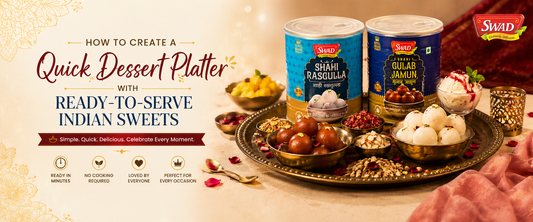 How to Create a Quick Dessert Platter With Ready-to-Serve Indian Sweets