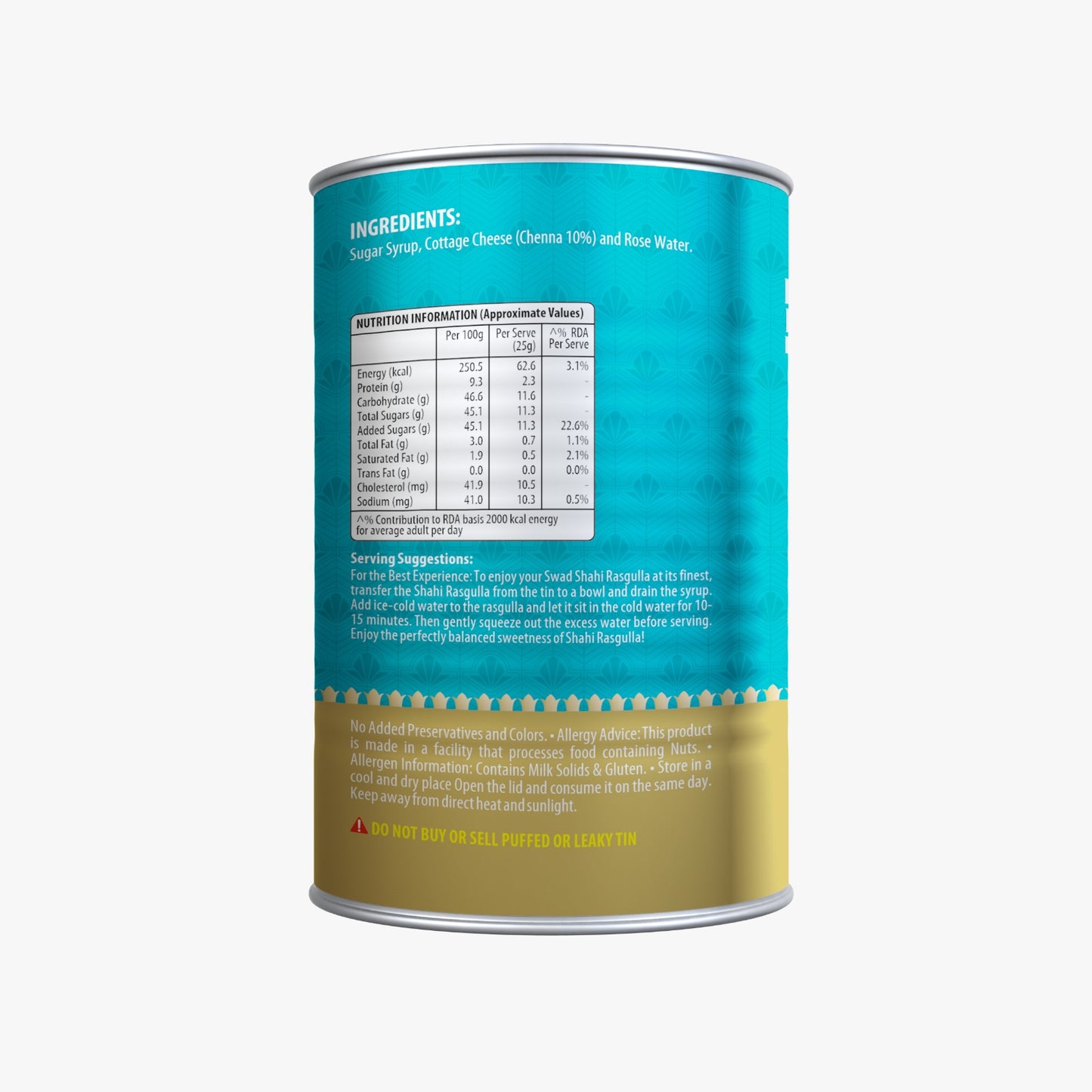SWAD Shahi Rasgulla 500g
