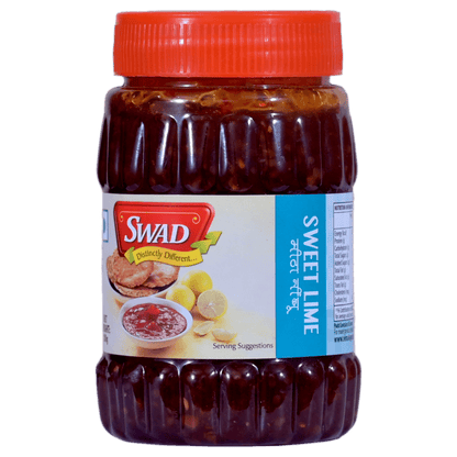 SWAD Combo Pack of Mango Pickle 250g|Mixed Pickle 250g|Gorkeri 280g|Sweetlime 280g