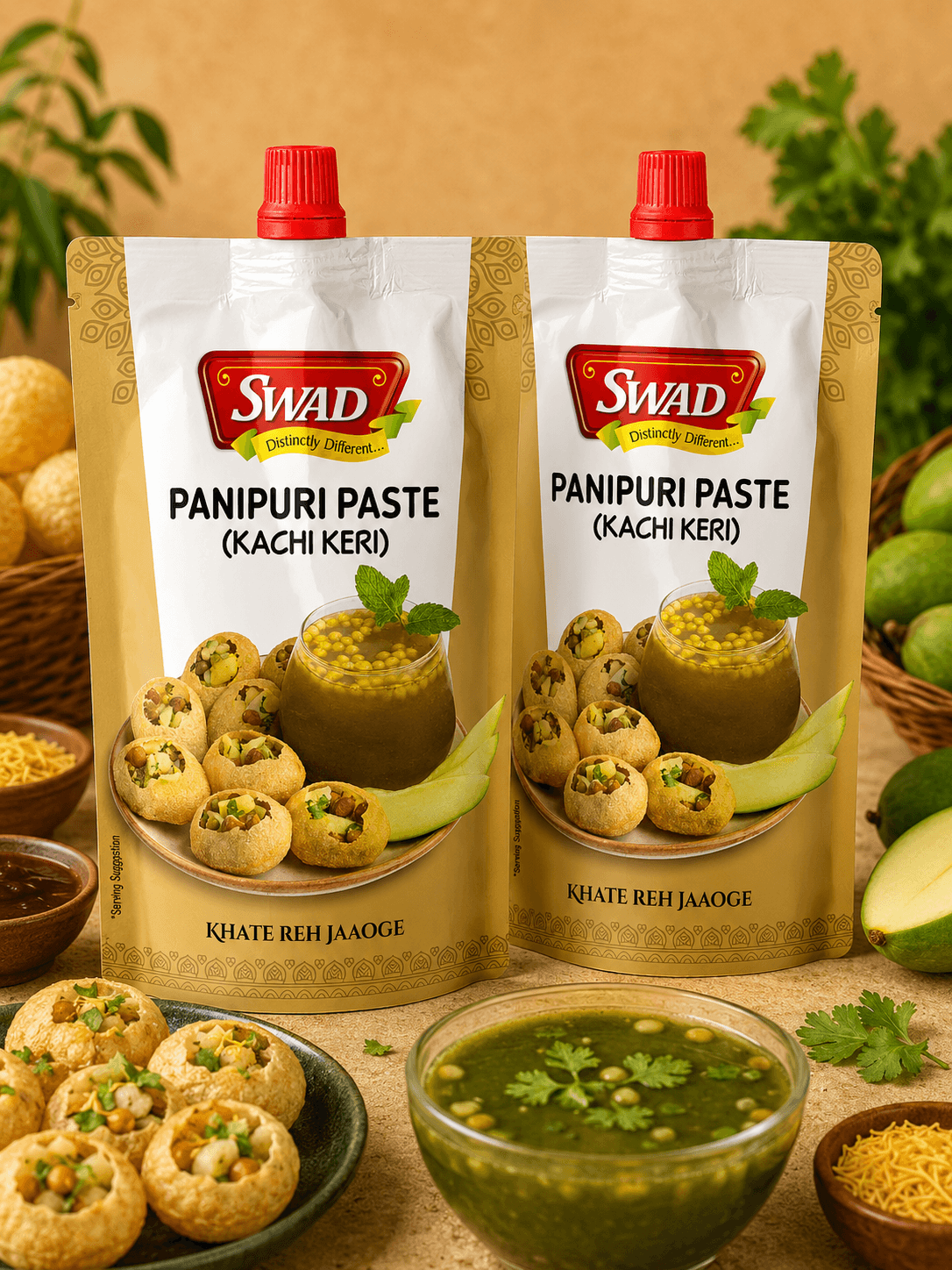 SWAD PaniPuri Mix 200g-Pack of 2