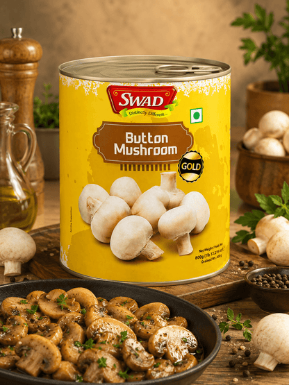 SWAD Button Mushroom-800g