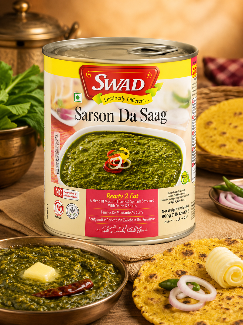 SWAD Ready to Eat Sarson Da Saag 800g
