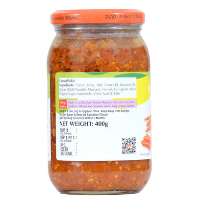 SWAD Carrot Pickle-400g