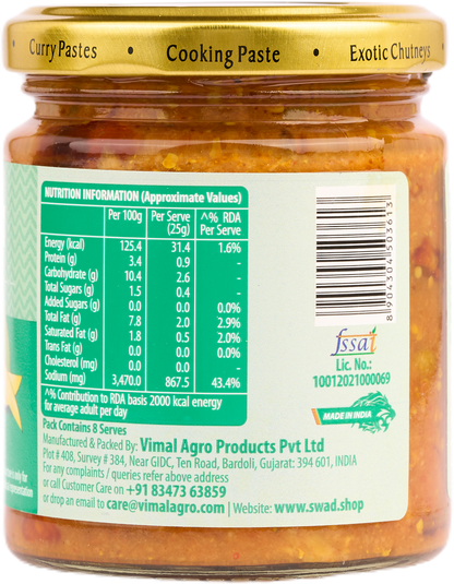 SWAD Mango Pickle in Olive Oil 200g