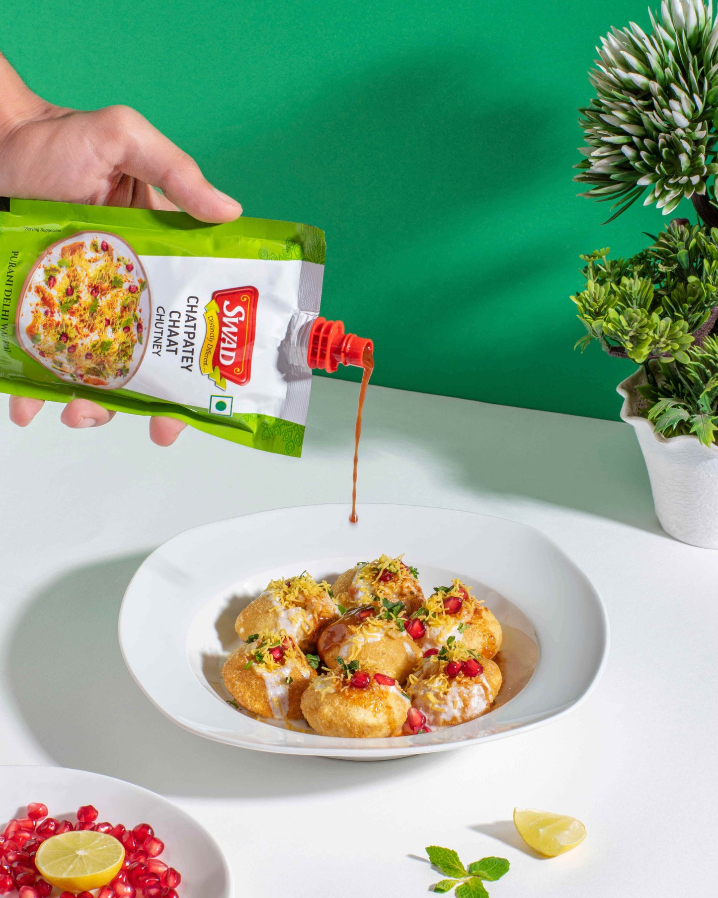SWAD Chatpatey Chaat Chutney 200g-Pack of 2