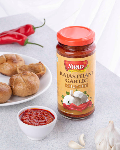 Daily Taste starter combo: Mango Pickle 400g & garlic chutney 250g