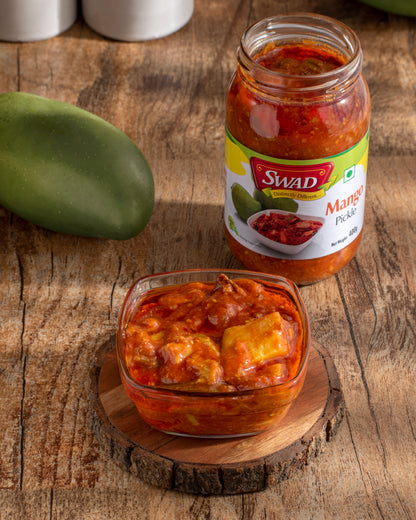 Daily Taste starter combo: Mango Pickle 400g & garlic chutney 250g