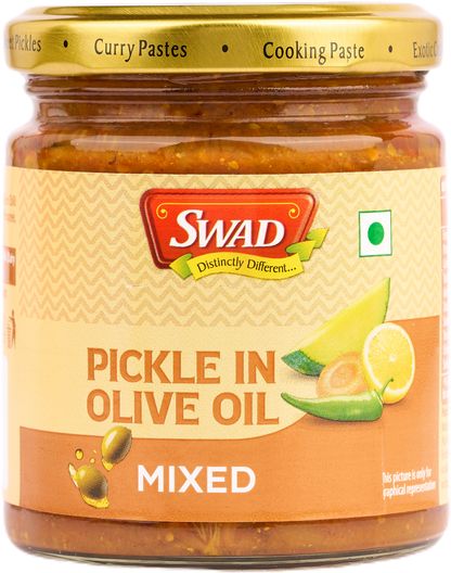 SWAD Mixed Pickle in Olive Oil 200g