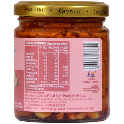 SWAD Combo Pack of Garlic Pickle in Olive| Garlic Pickle| Schezwan Chutney| Rajasthani Garlic Chutney