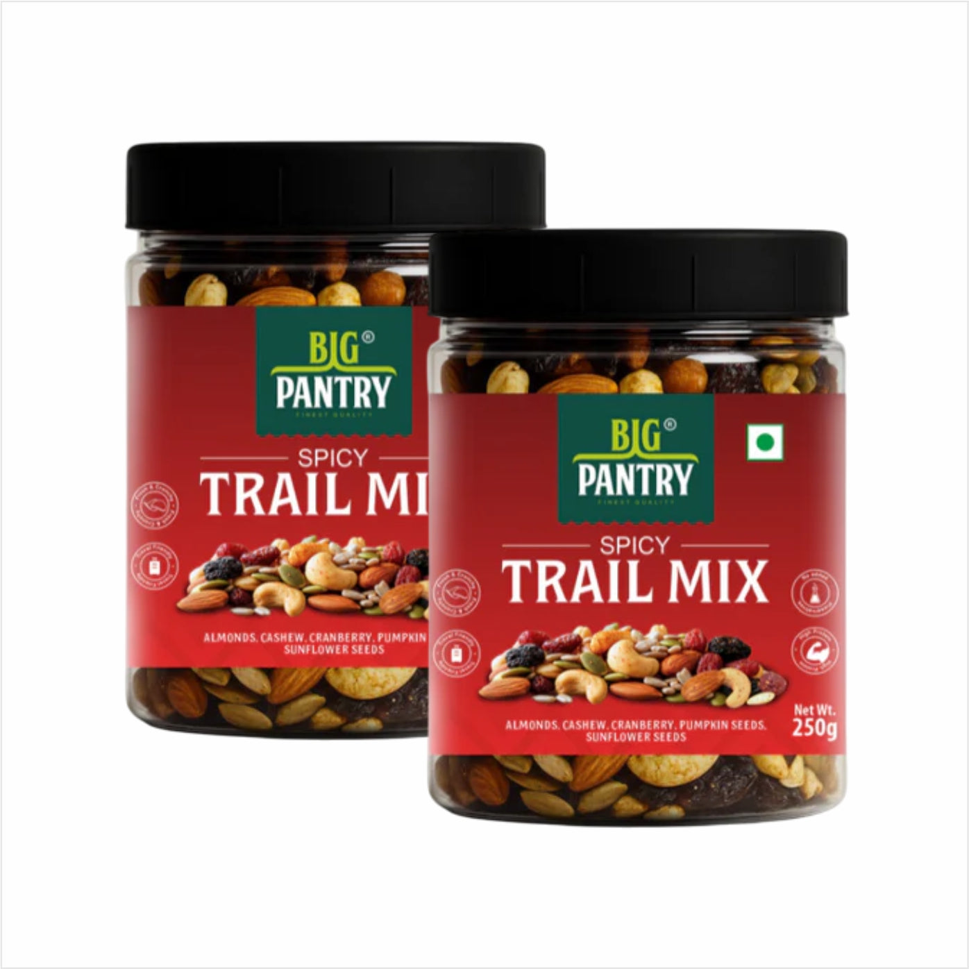 DRY FRUITS & SEEDS SPICY TRAIL MIX - 250g