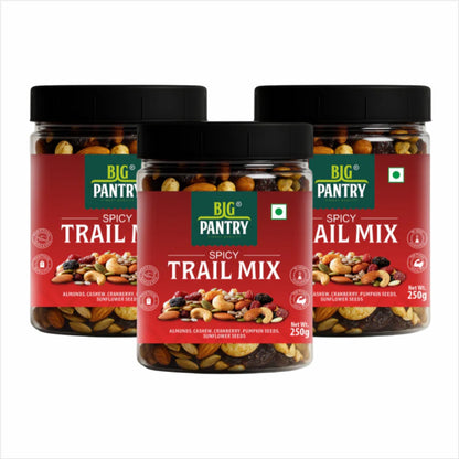 DRY FRUITS & SEEDS SPICY TRAIL MIX - 250g