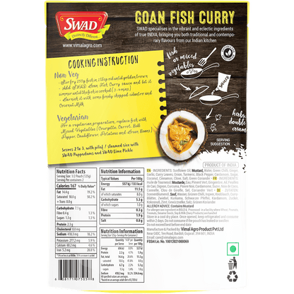 SWAD Goan Fish Curry Sauce 250g ( BUY 1 GET 1 )