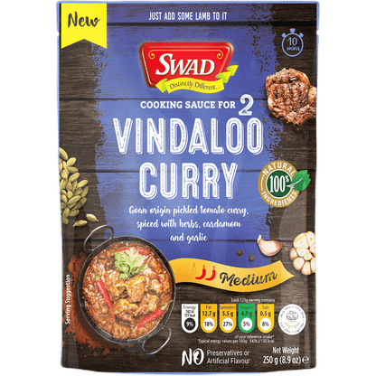 SWAD Vindaloo Curry Sauce 250g (BUY 1 GET 1)