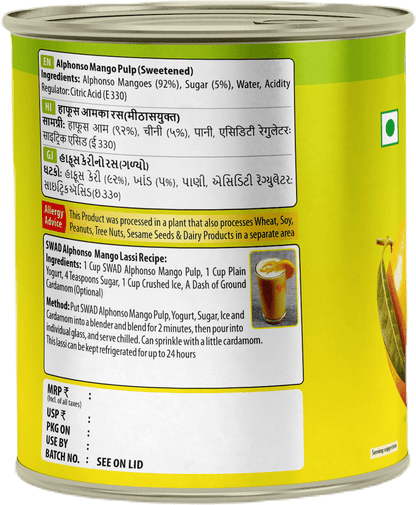 SWAD Alphonso Mango Pulp