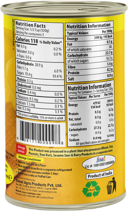 SWAD Alphonso Mango Slice 450g