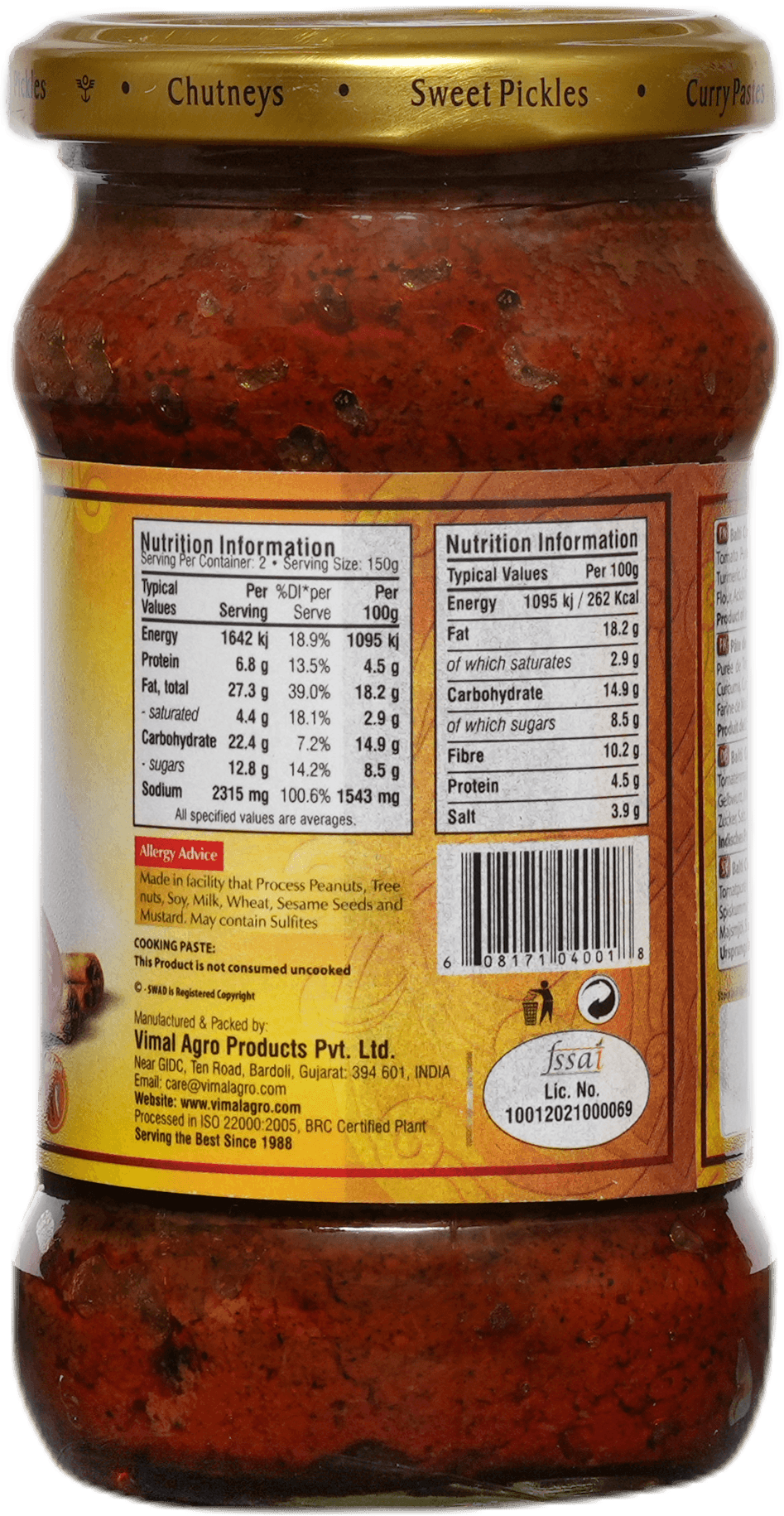 SWAD Balti Paste 300g