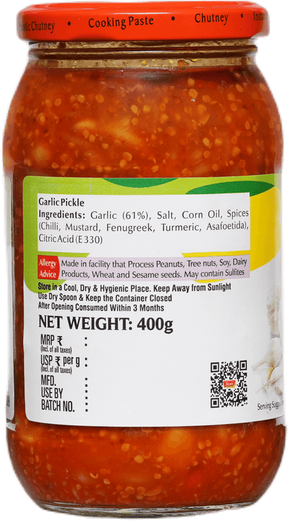 SWAD Garlic Pickle-400g