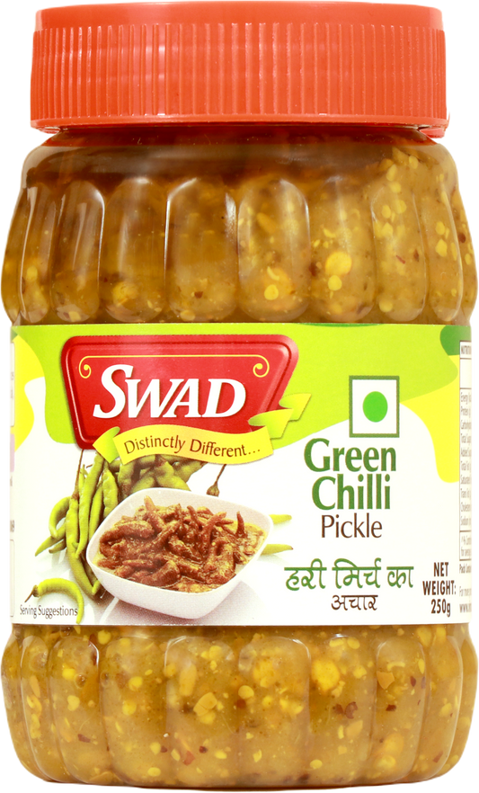 SWAD Green Chilli Pickle 250g