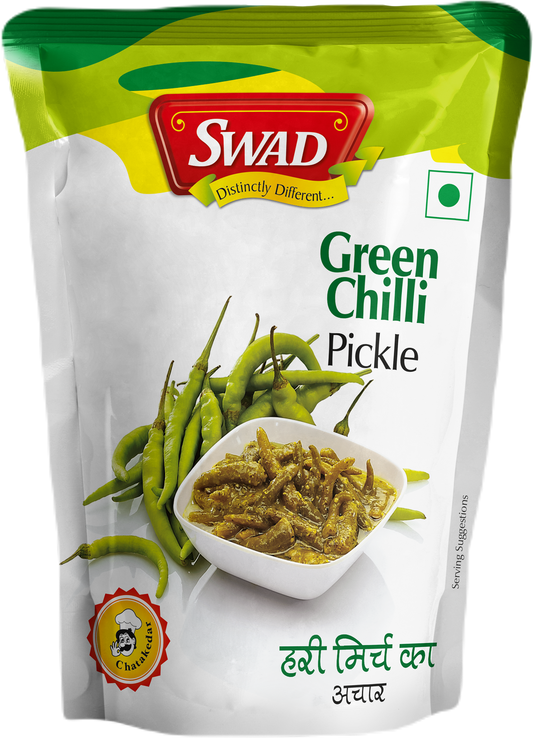 SWAD Green Chilli Pickle- 200g