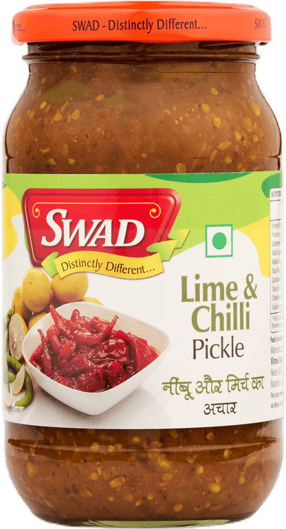 SWAD Lime & Chilli Pickle 400g