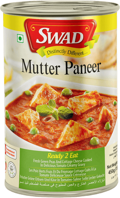 SWAD Ready to Eat Mutter Paneer 450g