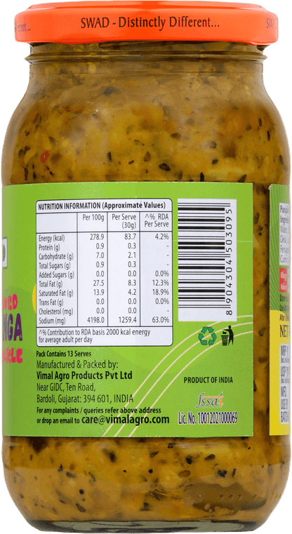 SWAD Punjabi Mixed Pachranga Pickle 400g