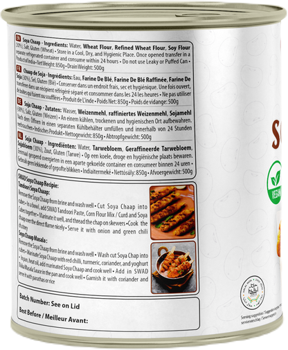 SWAD Soya Chaap 850g (Vegan)