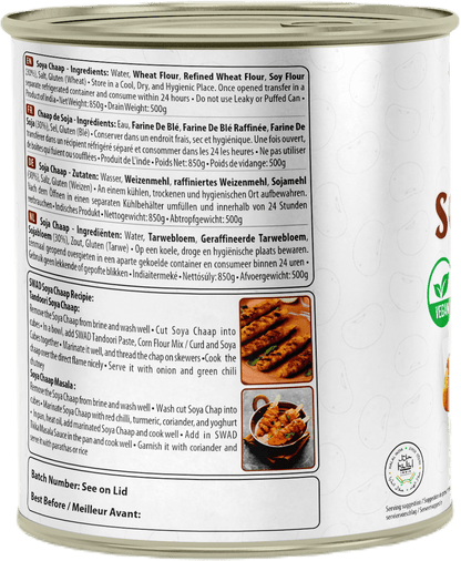 SWAD Soya Chaap 850g (Vegan)