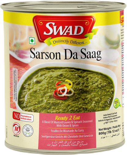 SWAD Ready to Eat Sarson Da Saag 800g