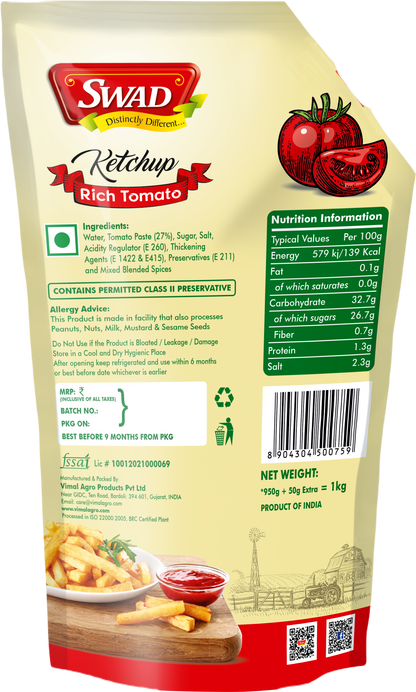 SWAD Tomato Ketchup 950g