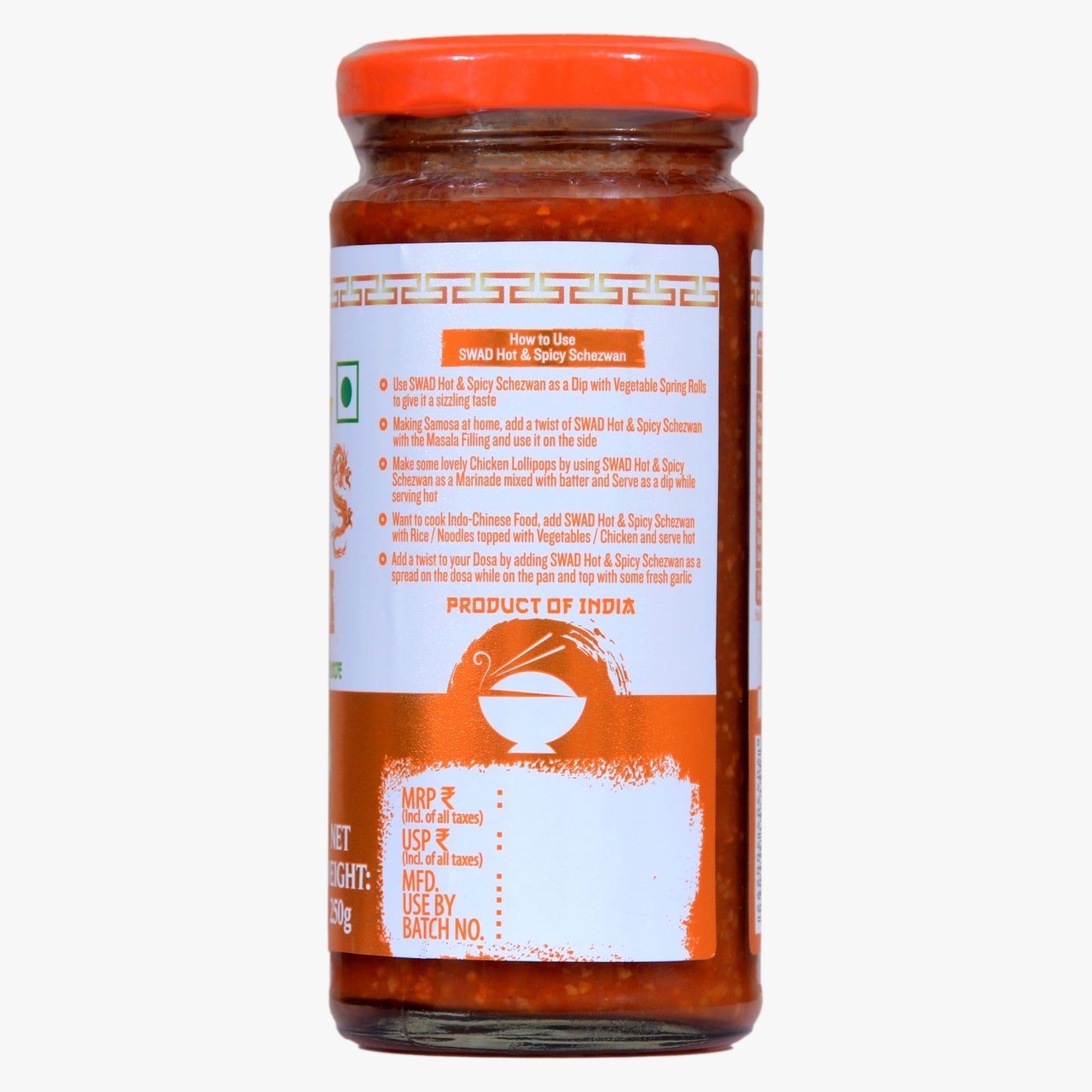 SWAD Combo Pack of Garlic Pickle in Olive| Garlic Pickle| Schezwan Chutney| Rajasthani Garlic Chutney