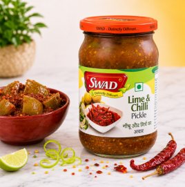 SWAD Lime & Chilli Pickle 400g