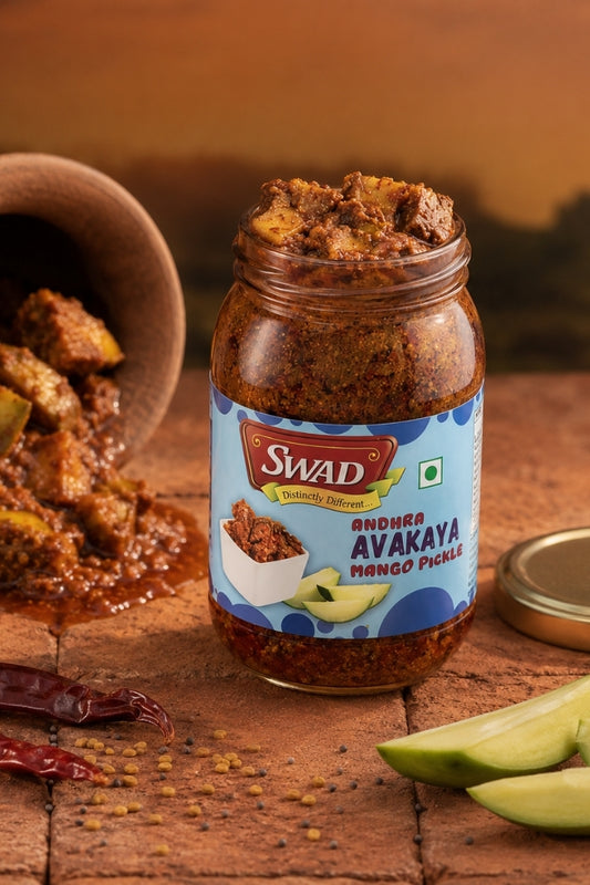 SWAD Andhra Avakaya Mango Pickle 400g