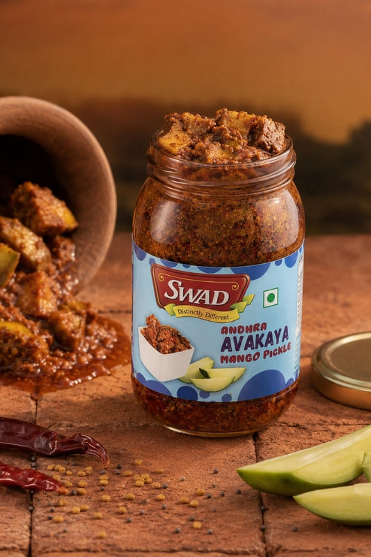 SWAD Andhra Avakaya Mango Pickle 400g