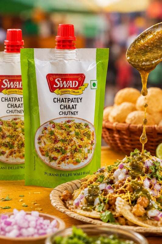 SWAD Chatpatey Chaat Chutney 200g-Pack of 2