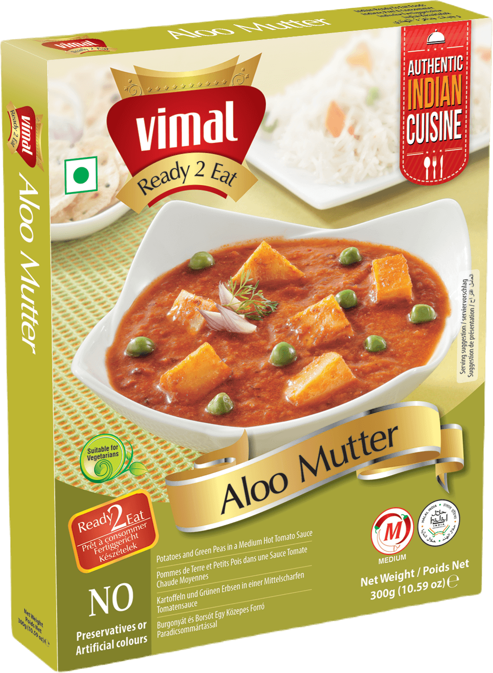 Vimal Aloo Mutter 300g