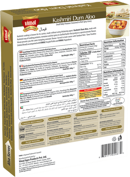 Vimal Kashmiri Dum Aloo 300g